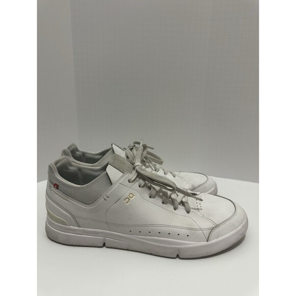 On The Roger Centre Court Mens Size 11 White Running Shoes Sneakers - Picture 2 of 14